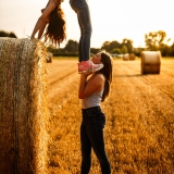 acrobatic girls
