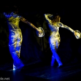 projections with dancers